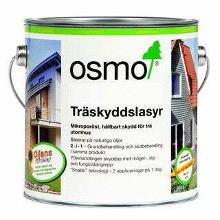 TRÄSKYDDSLASYR SIB LÄRK 2,5L OSMO 722 TERRASS&TRÄSKYDD